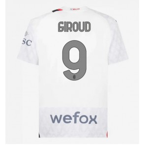 AC Milan Olivier Giroud #9 Udebanetrøje 2023-24 Kort ærmer